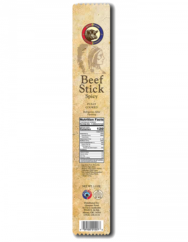 QCC Beef Stick - Spicy - Image 2